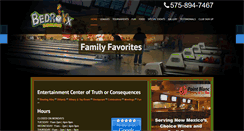 Desktop Screenshot of bedroxxbowling.com