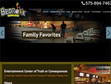 Tablet Screenshot of bedroxxbowling.com